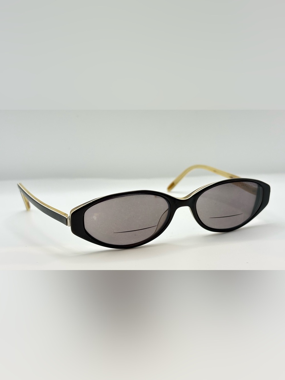 Ellen Tracy Pleione Brown Oval Sunglasses Frames Only